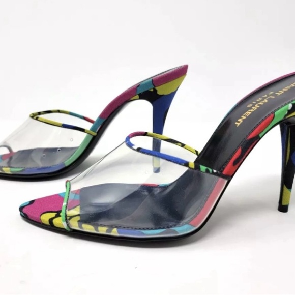 Saint Laurent Mules Size 6 NIB - Picture 4 of 10